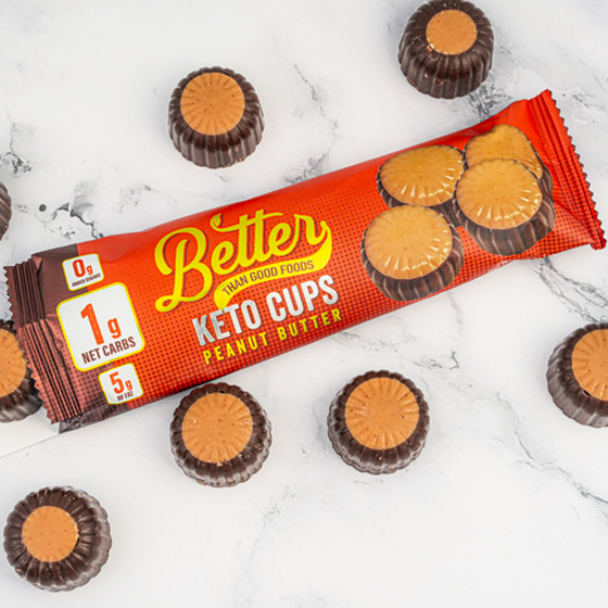 Peanut Butter Keto Chocolate Cups 1.69oz (6pk Buckeyes)