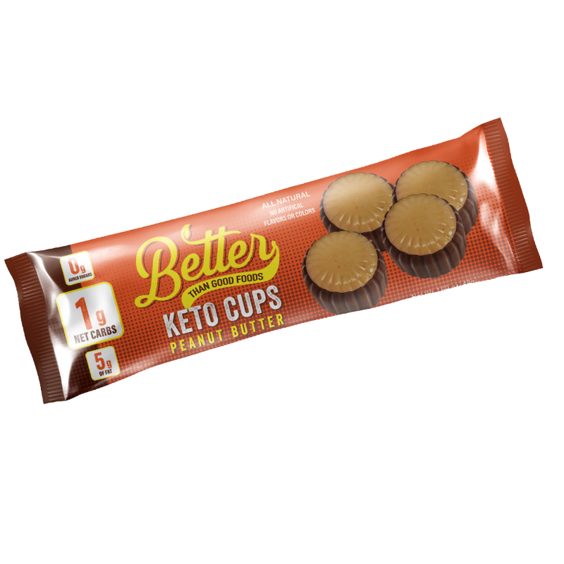 Peanut Butter Keto Chocolate Cups 1.69oz (6pk Buckeyes)