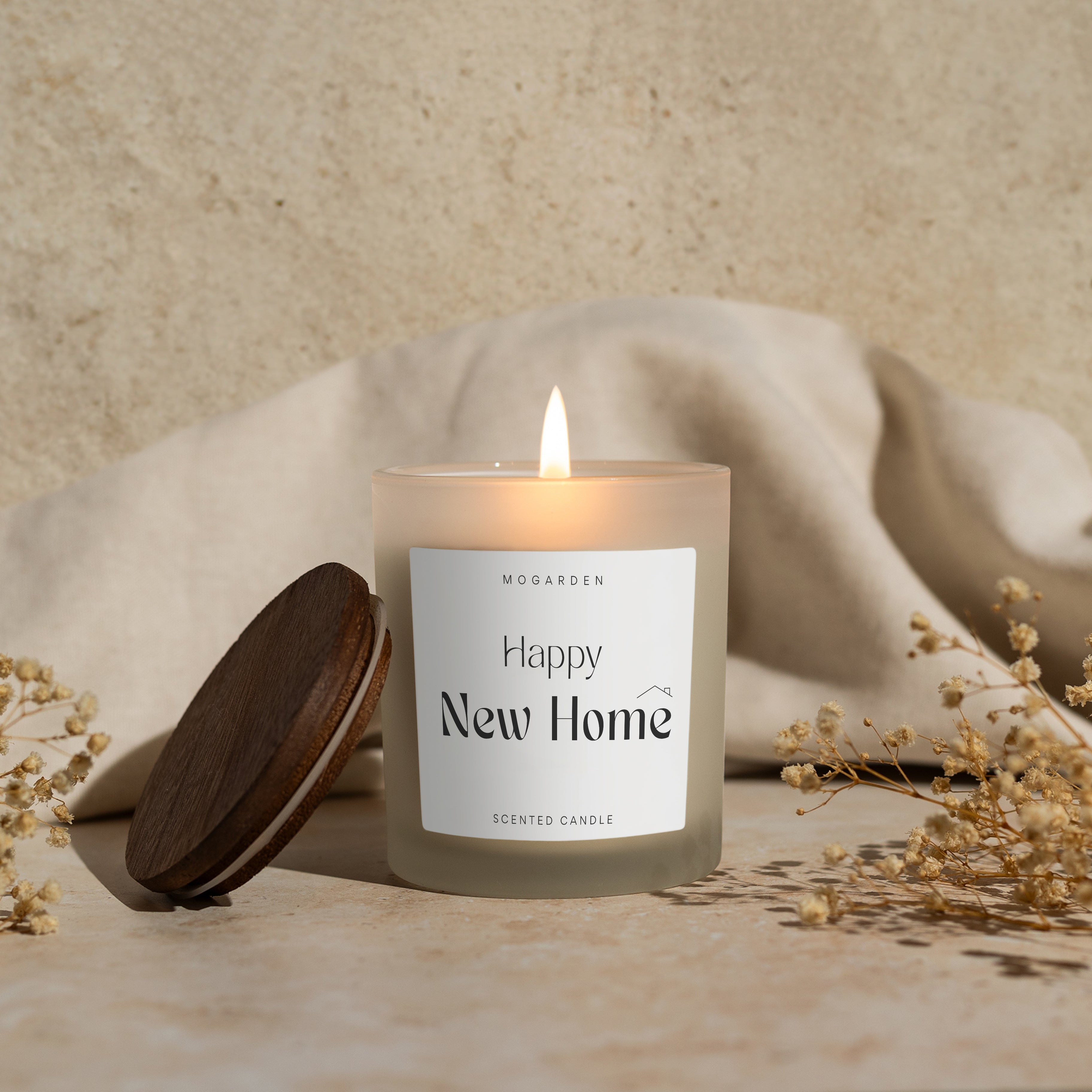 New Home Candle - Luxury Vanilla Soy 220g | Housewarming Gift