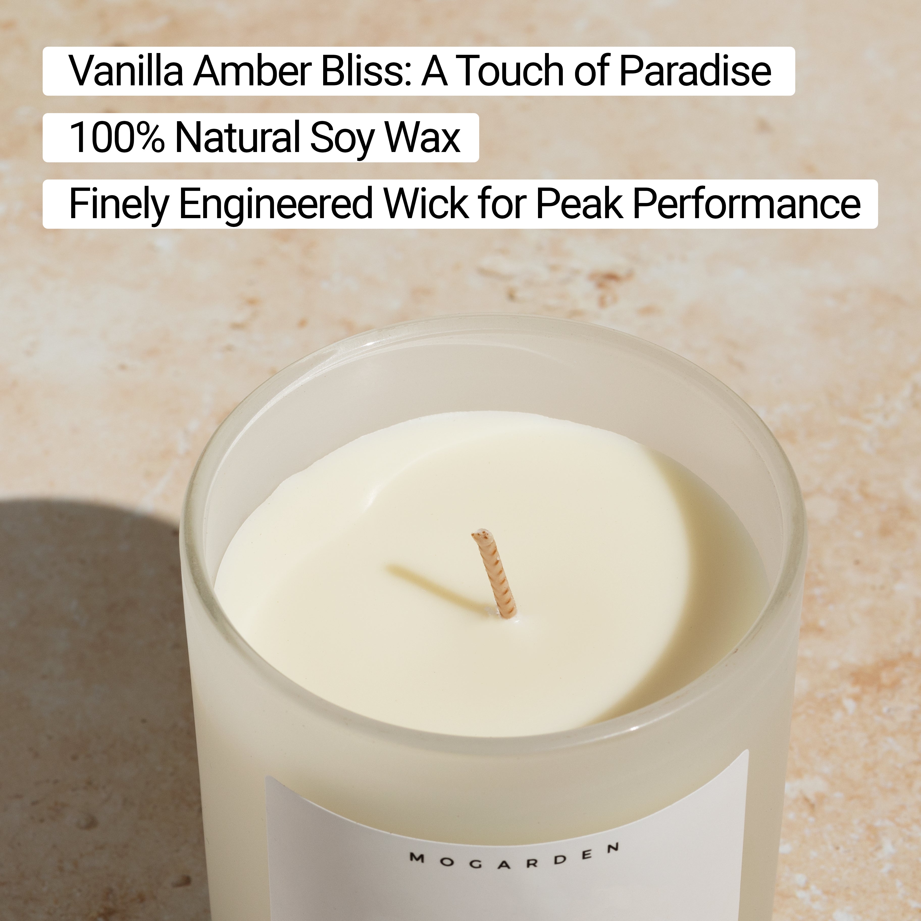 Anniversary Candle - Luxury Vanilla Soy 220g | Anniversary Gift